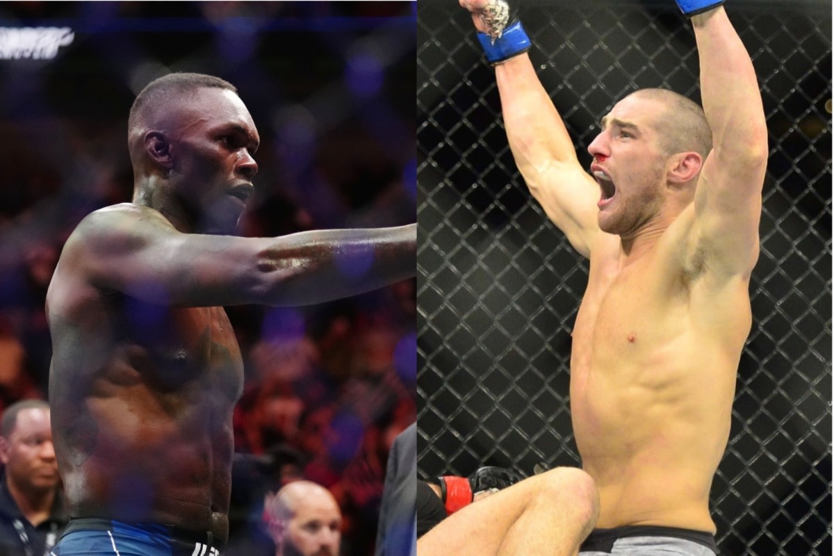 UFC Middleweight Champion Israel Adesanya and his UFC 293 opponent Sean Strickland.